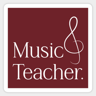 Music Teacher // Script Sticker